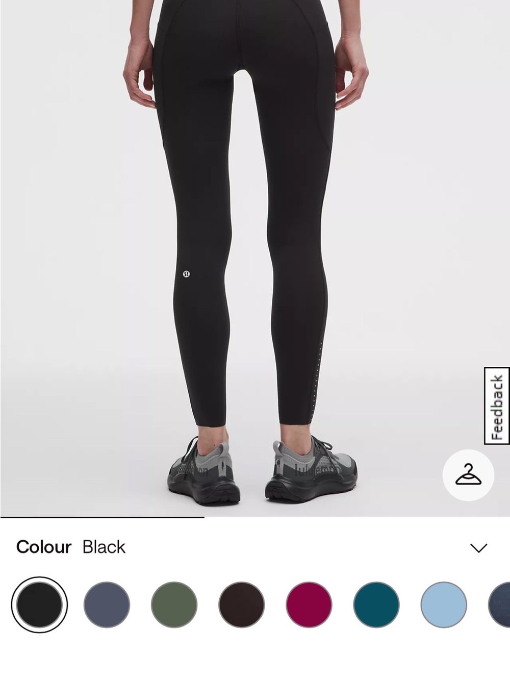 Lululemon Fast and Free High-Rise Tight 28” Pockets Black Size 6 NWT